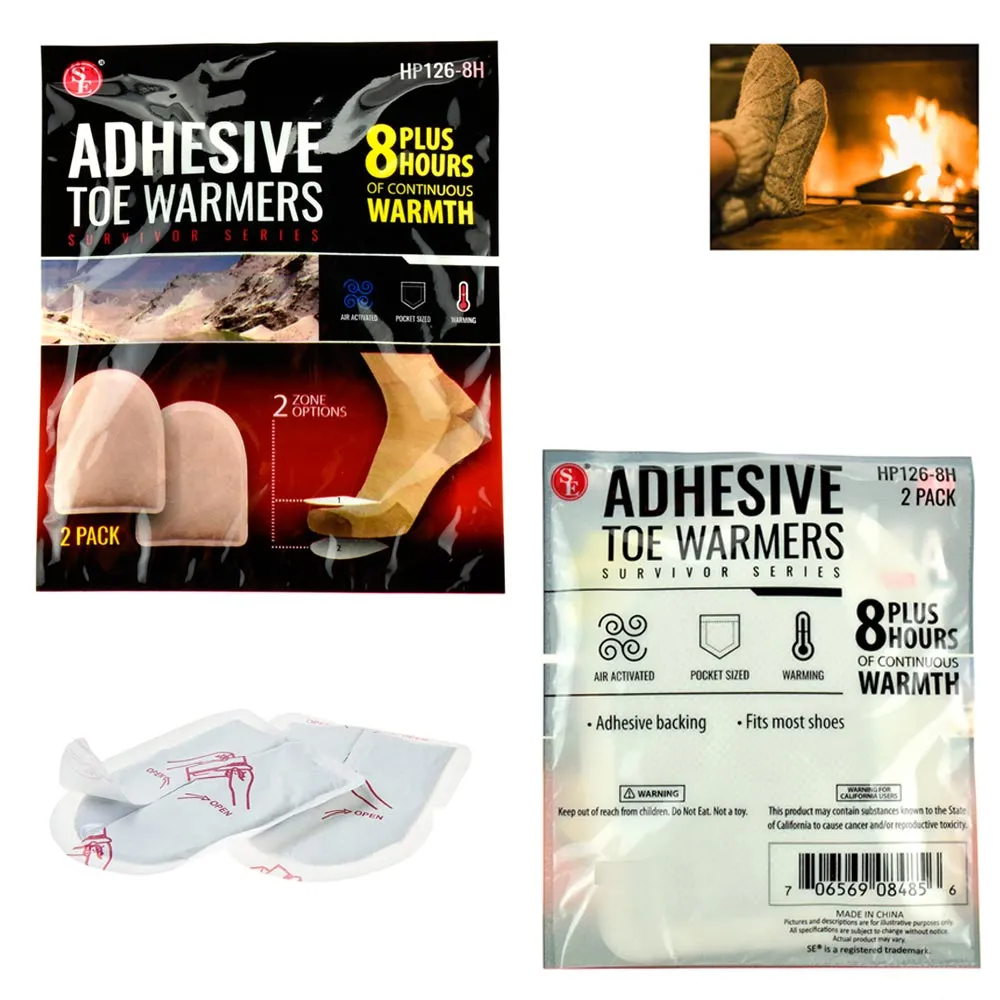 40 Pairs Adhesive Toe Warmers Air Activated Heat Sports Cold Sore Feet EXPIRED