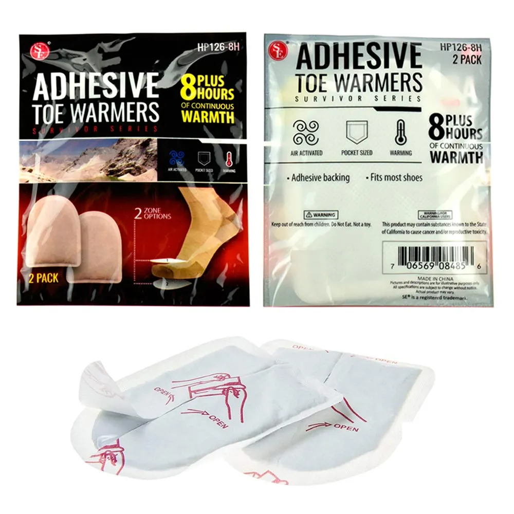40 Pairs Adhesive Toe Warmers Air Activated Heat Sports Cold Sore Feet EXPIRED