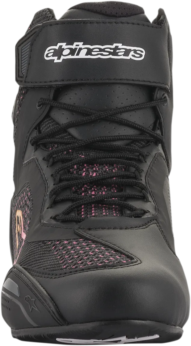 ALPINESTARS Stella Faster-3 Rideknit Shoes - Black/Yellow/Pink - US 11.5 2510520143911.5