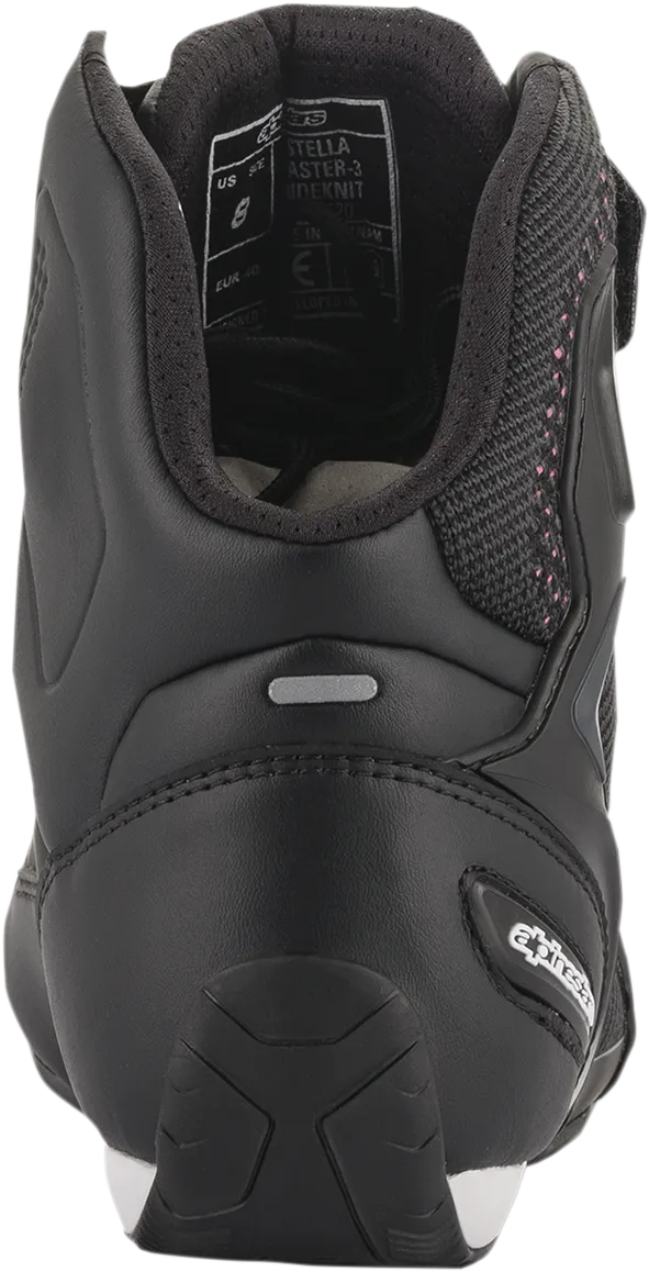 ALPINESTARS Stella Faster-3 Rideknit Shoes - Black/Yellow/Pink - US 11.5 2510520143911.5