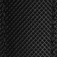 Anvil Fusion FKM Rubber Watch Strap - Black