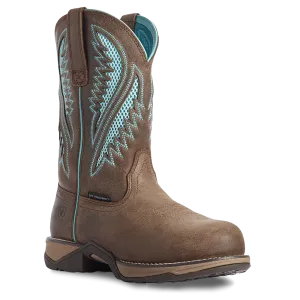 Ariat Ladies Anthem VentTEK Java Brown Composite Toe Work Boots 10031667