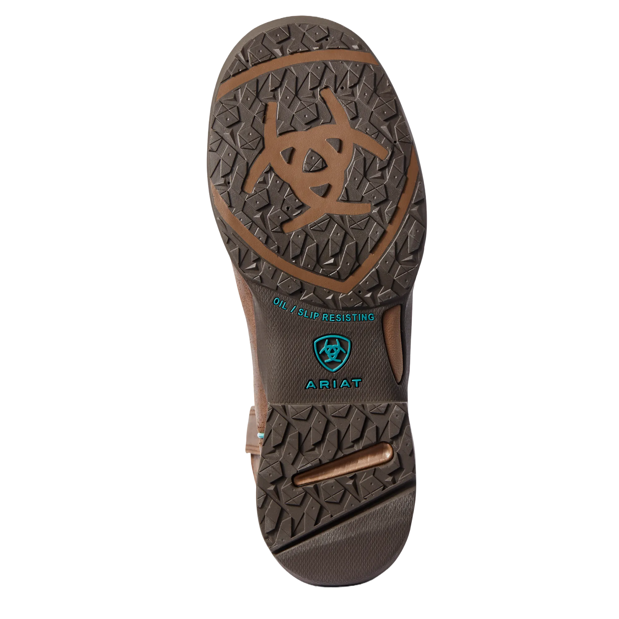 Ariat Ladies Anthem VentTEK Java Brown Composite Toe Work Boots 10031667