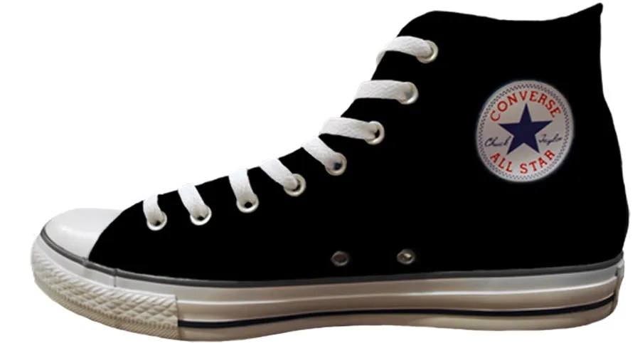 Baggins Original Hi Top Lauren Carr Nautilus & Mushrooms