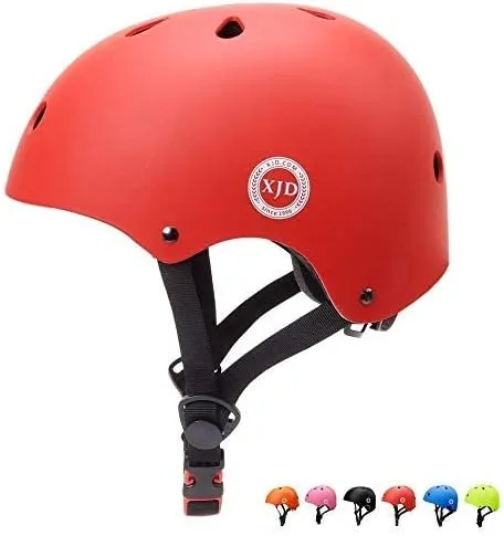Casque Vlo Enfant Filles Garons 3-13 Ans Rglable Anti-Choc Protection Multi-Sport - Fitnessterapy