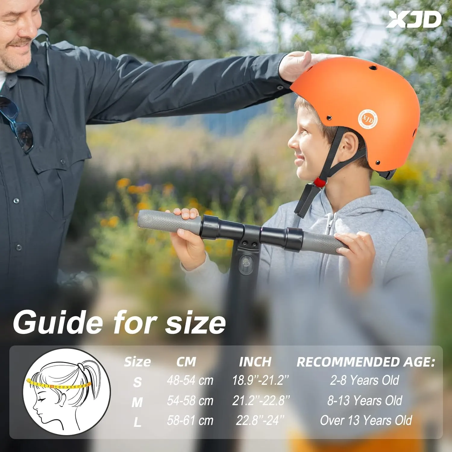 Casque Vlo Enfant Filles Garons 3-13 Ans Rglable Anti-Choc Protection Multi-Sport - Fitnessterapy