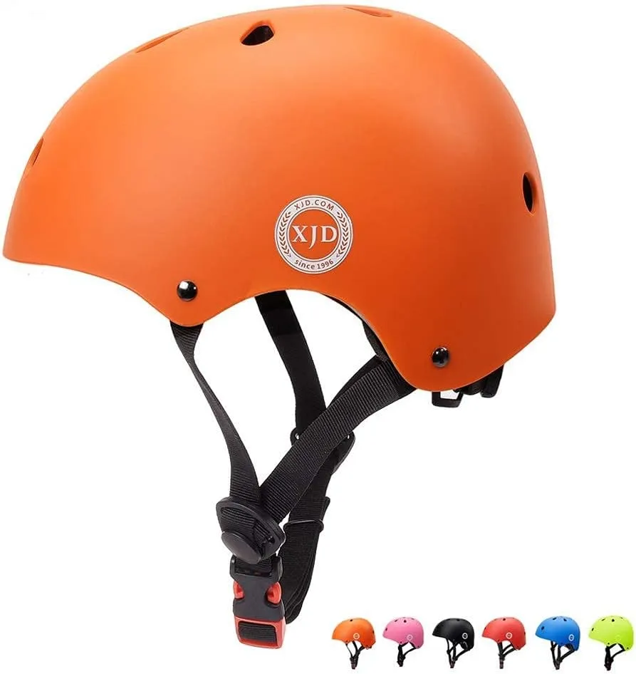 Casque Vlo Enfant Filles Garons 3-13 Ans Rglable Anti-Choc Protection Multi-Sport - Fitnessterapy