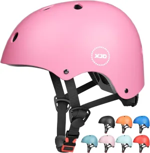 Casque Vlo Enfant Filles Garons 3-13 Ans Rglable Anti-Choc Protection Multi-Sport - Fitnessterapy
