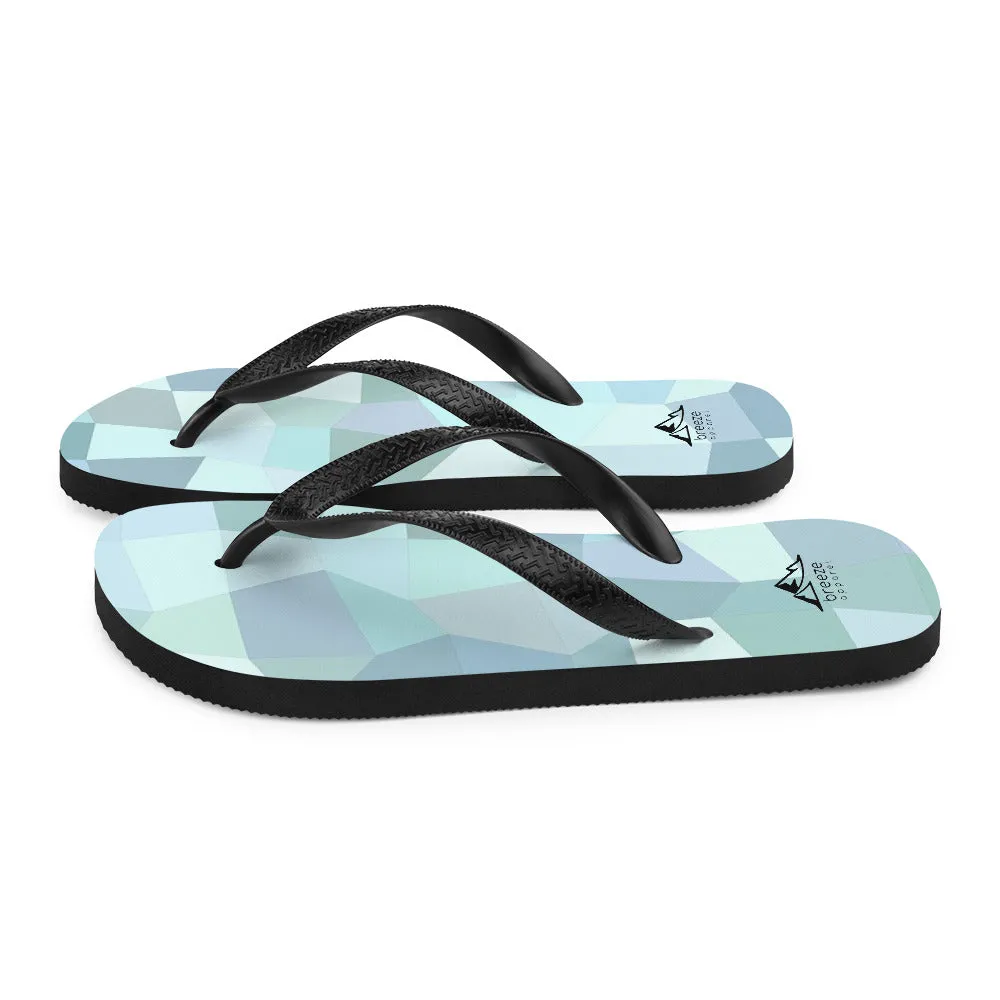 'Cyan Blue' sandals