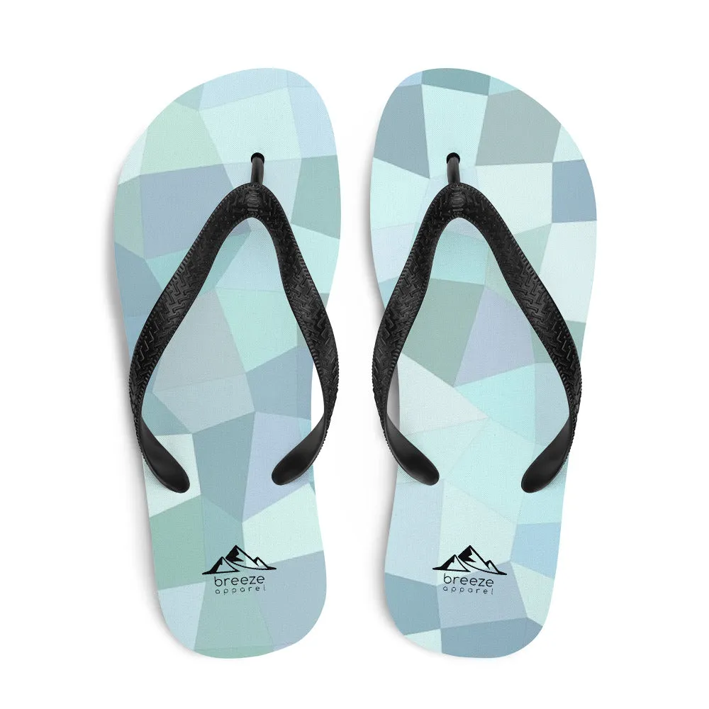 'Cyan Blue' sandals