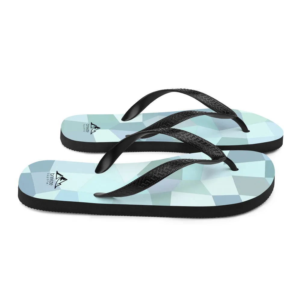 'Cyan Blue' sandals