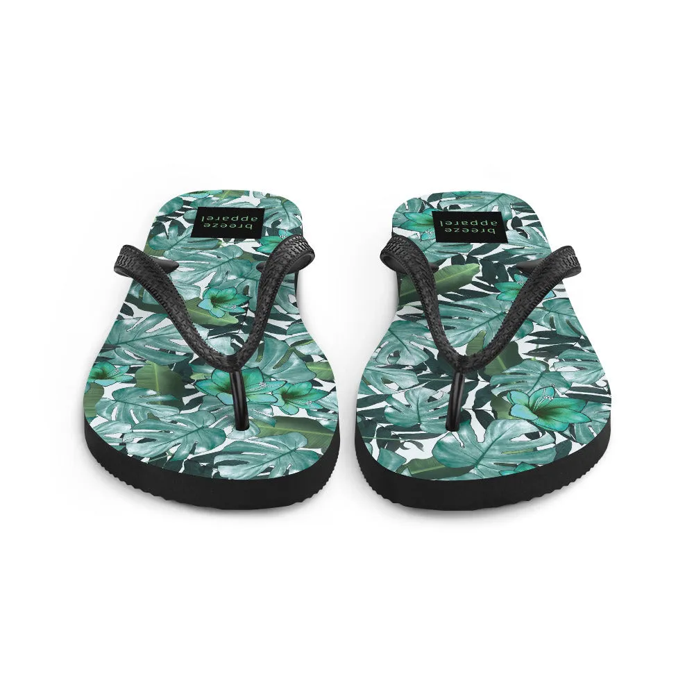 'Flora Verde' sandals