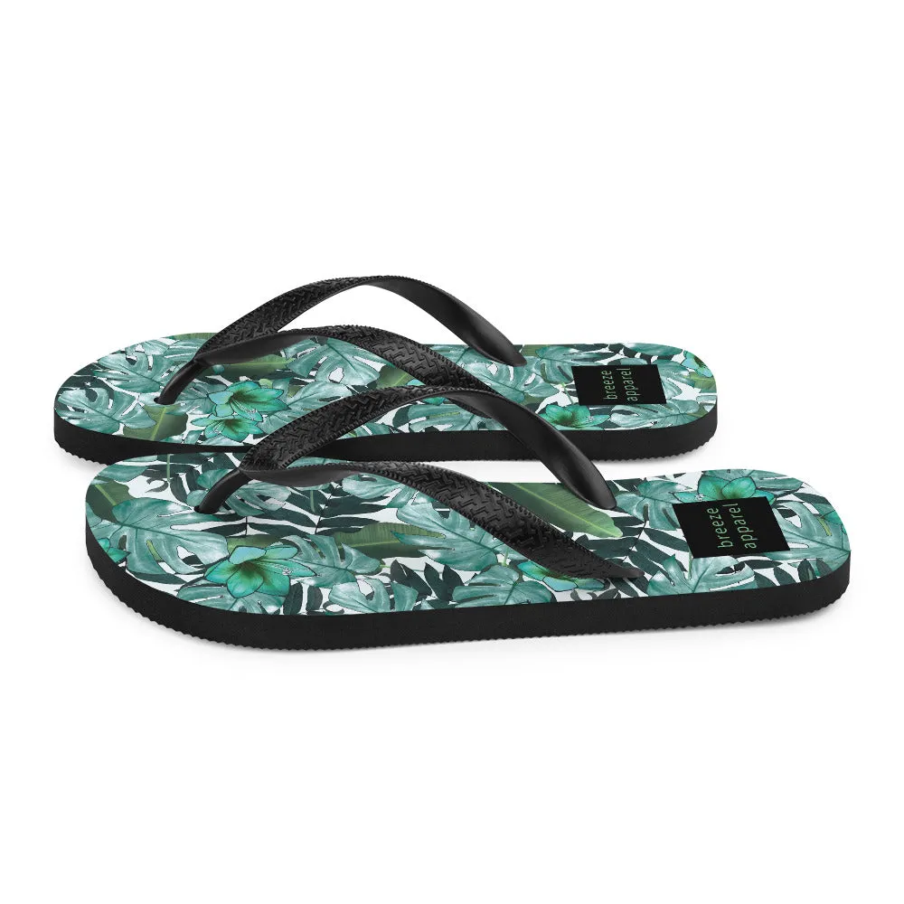 'Flora Verde' sandals