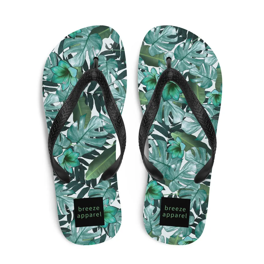 'Flora Verde' sandals