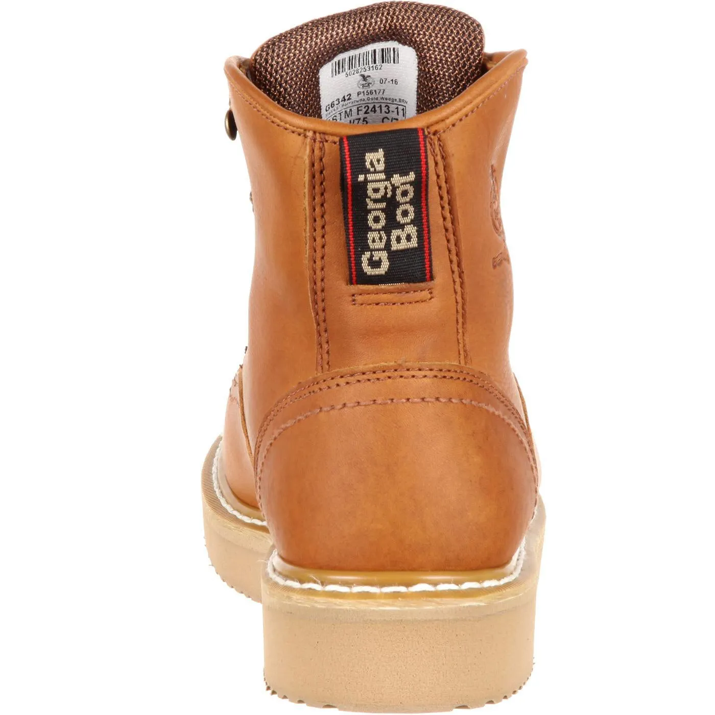 Georgia Mens 6 Inch Wedge Soft Toe Work Boot
