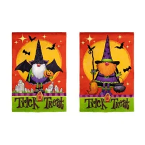 Gnomes In Costume Garden Flag