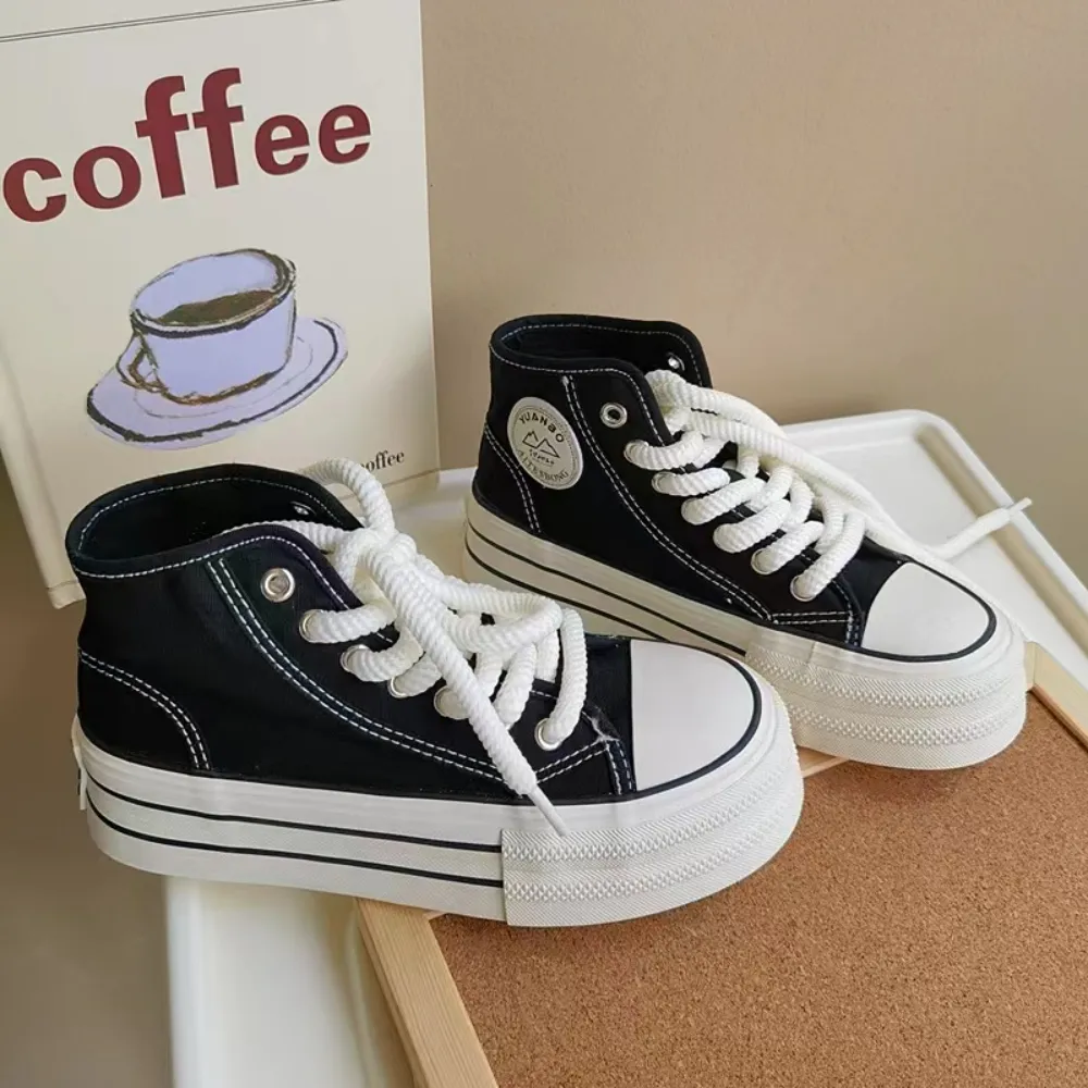 “High Top Thick Sole” Shoes