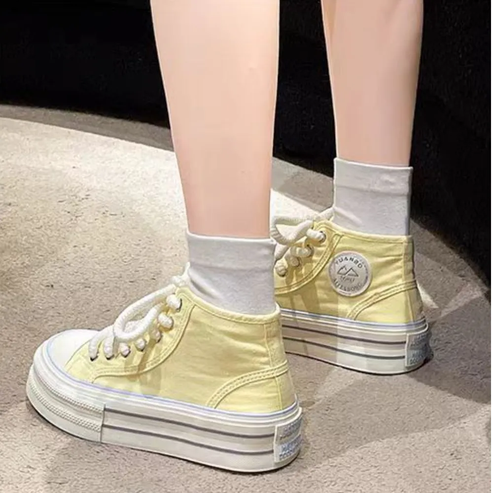 “High Top Thick Sole” Shoes