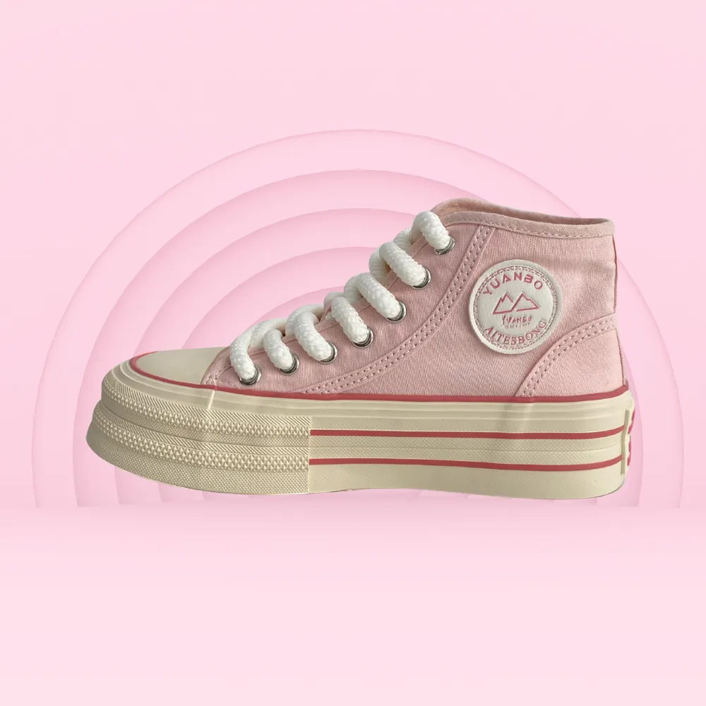 “High Top Thick Sole” Shoes
