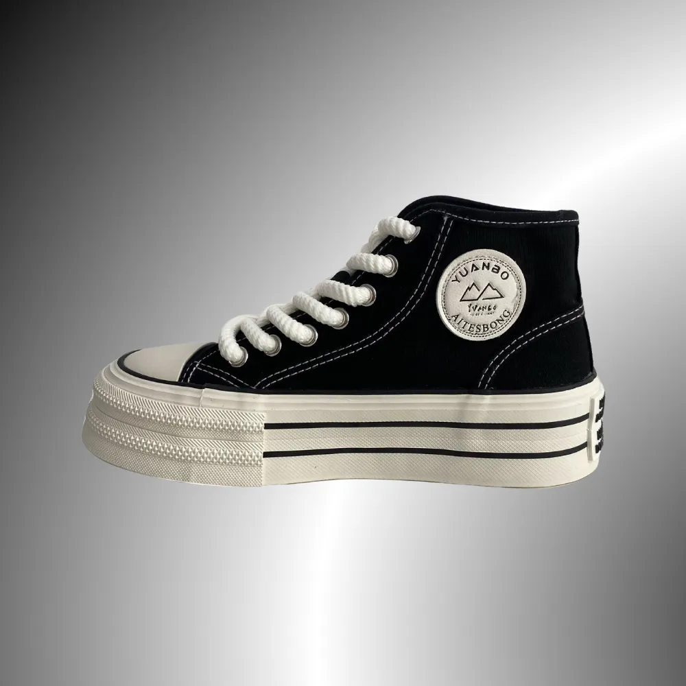 “High Top Thick Sole” Shoes