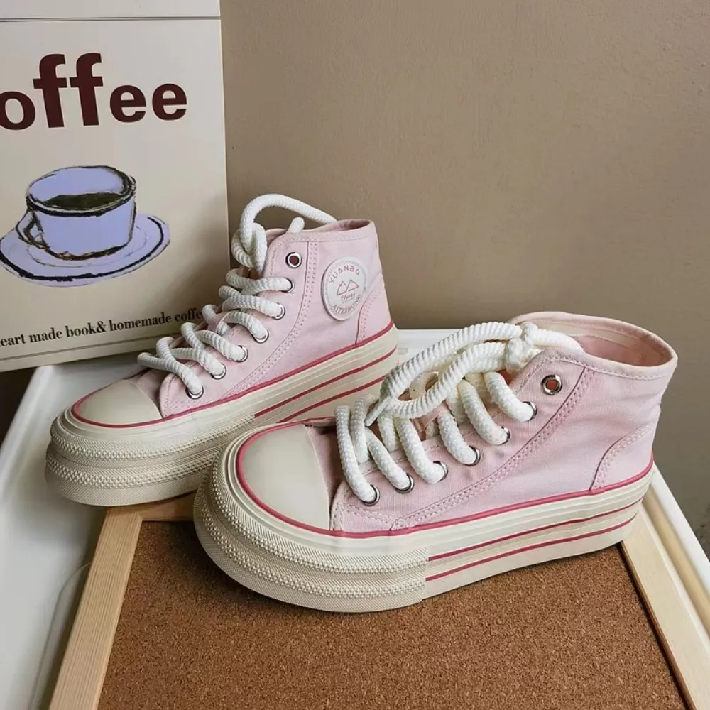 “High Top Thick Sole” Shoes