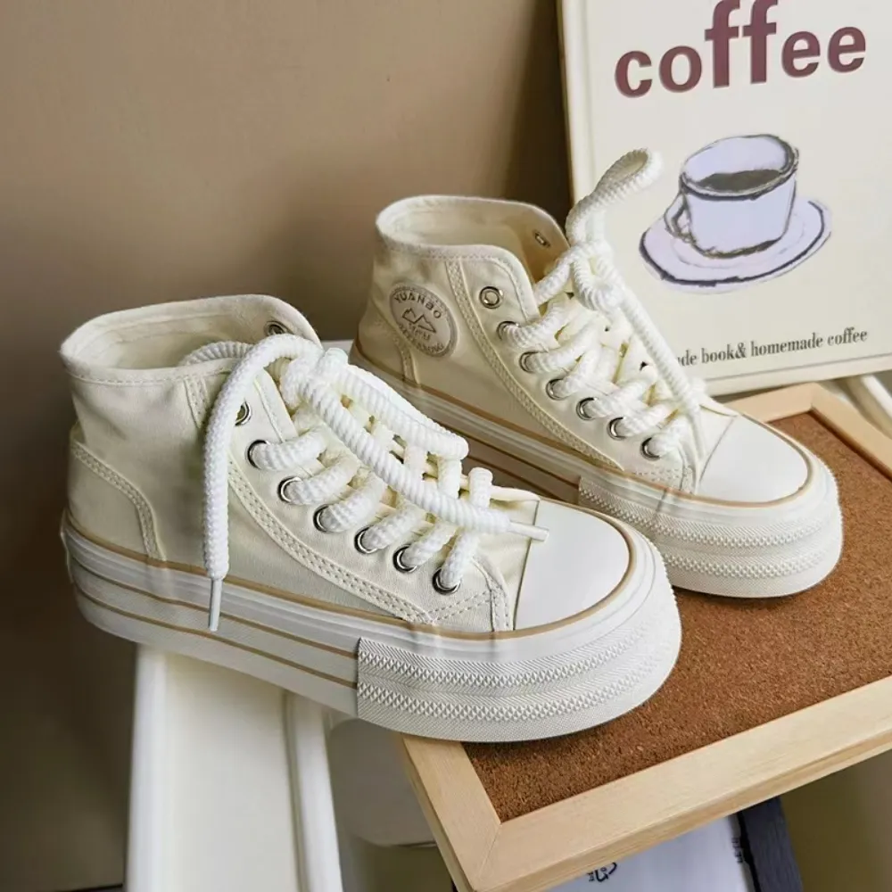 “High Top Thick Sole” Shoes