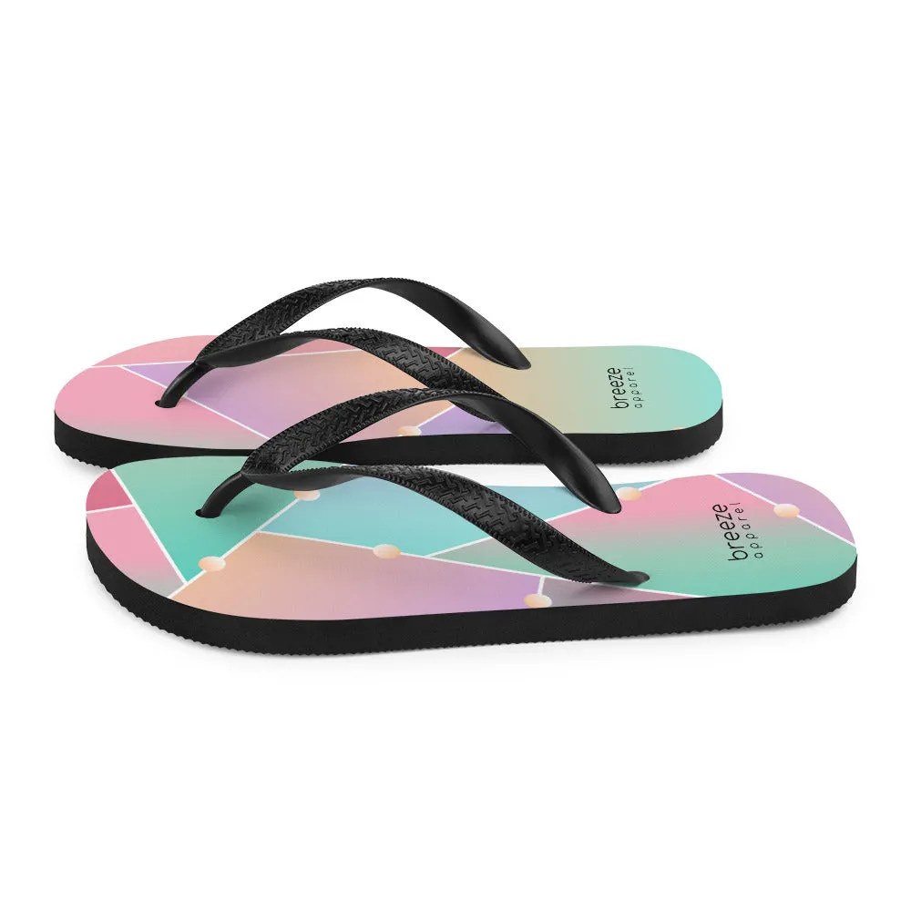 'Iridescent Glass' sandals