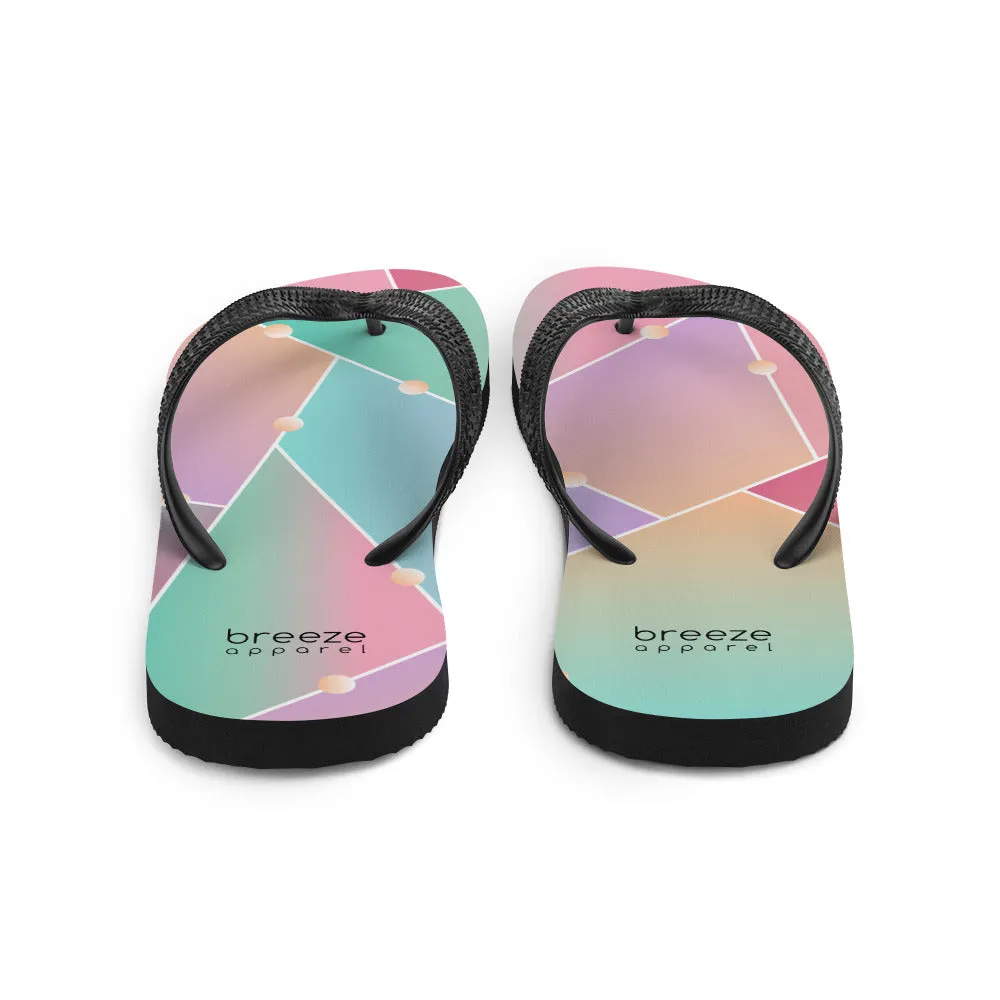 'Iridescent Glass' sandals