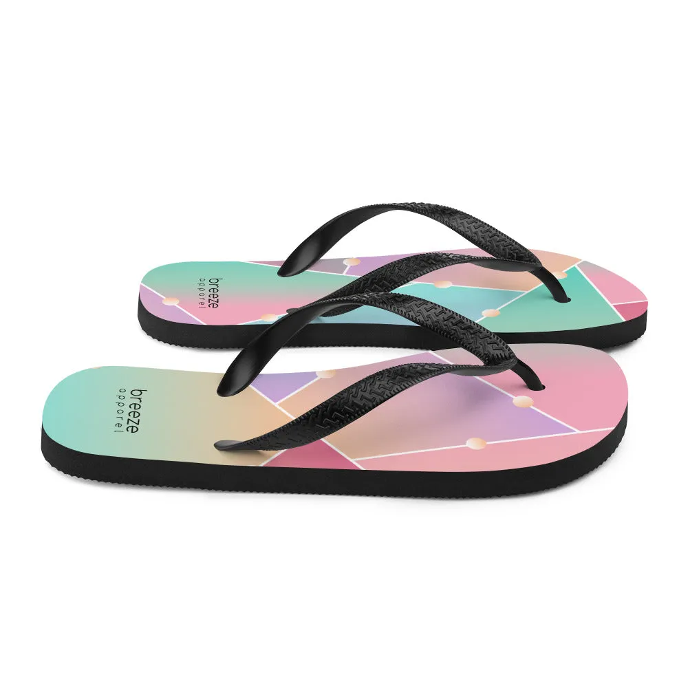 'Iridescent Glass' sandals