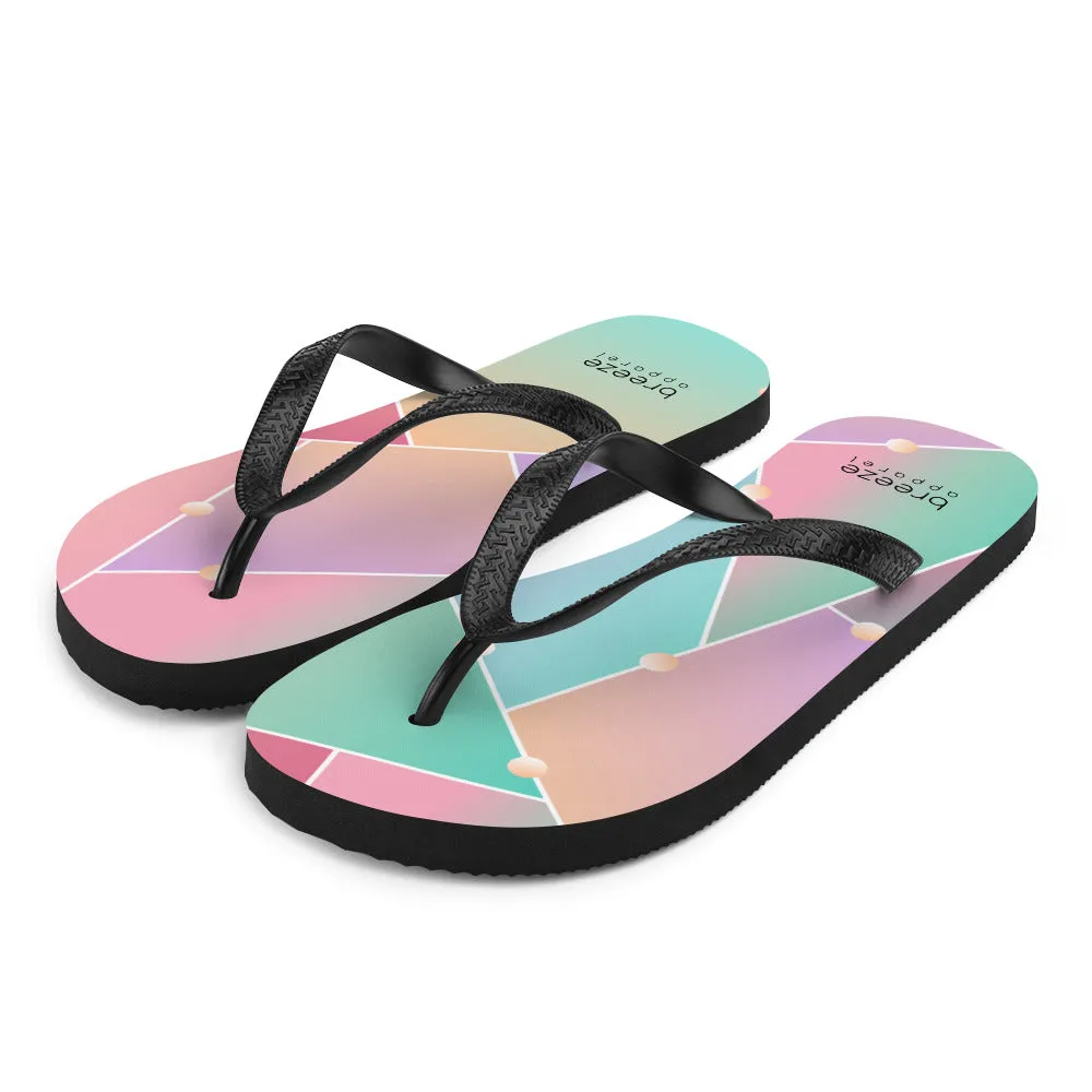 'Iridescent Glass' sandals