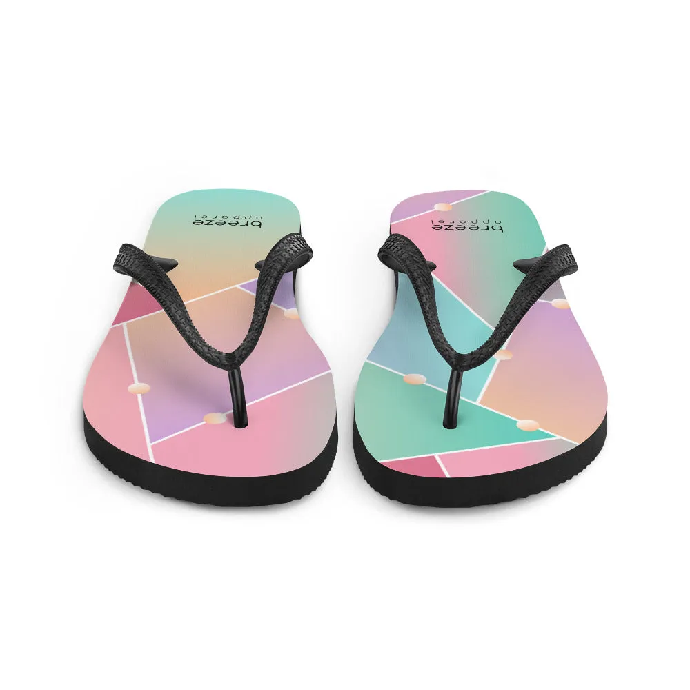 'Iridescent Glass' sandals