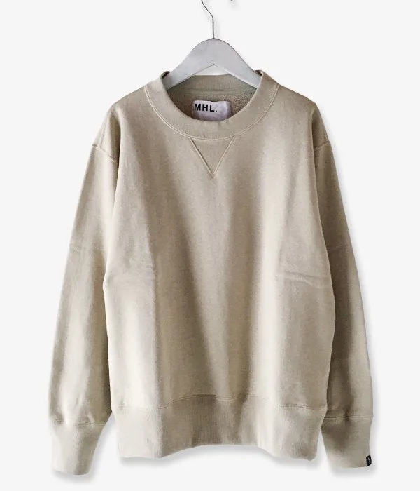 MHL./20SS LIGHT LOOPBACK COTTON CN MENS (BEIGE)