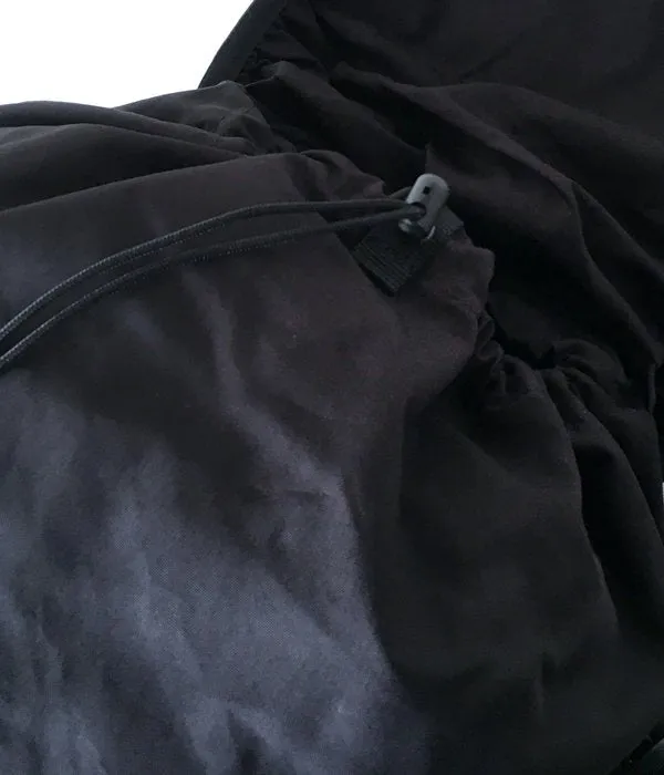 MHL./COTTON NYLON OXFORD BACK PACK (BLACK)