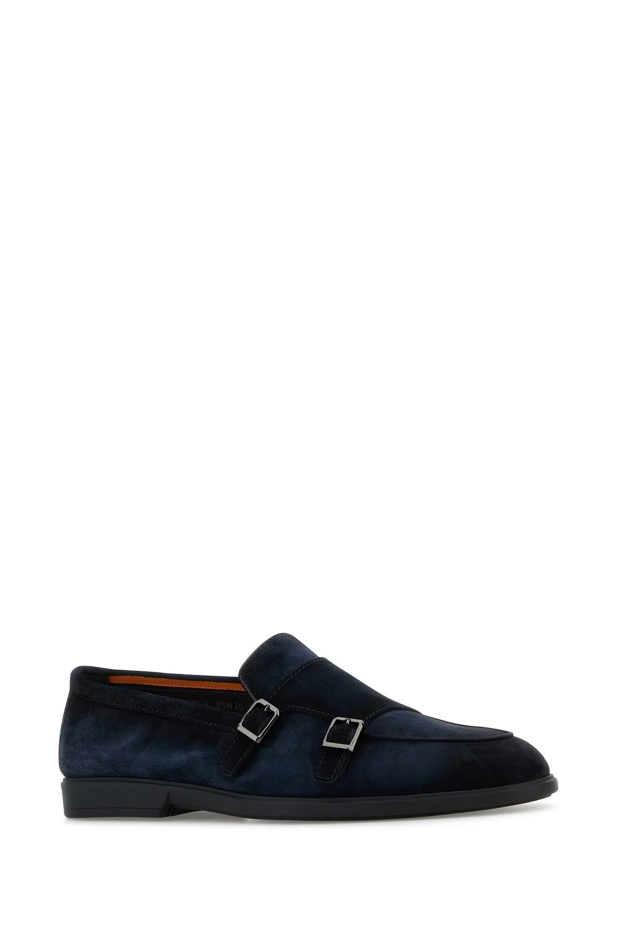Midnight blue suede Pura loafers