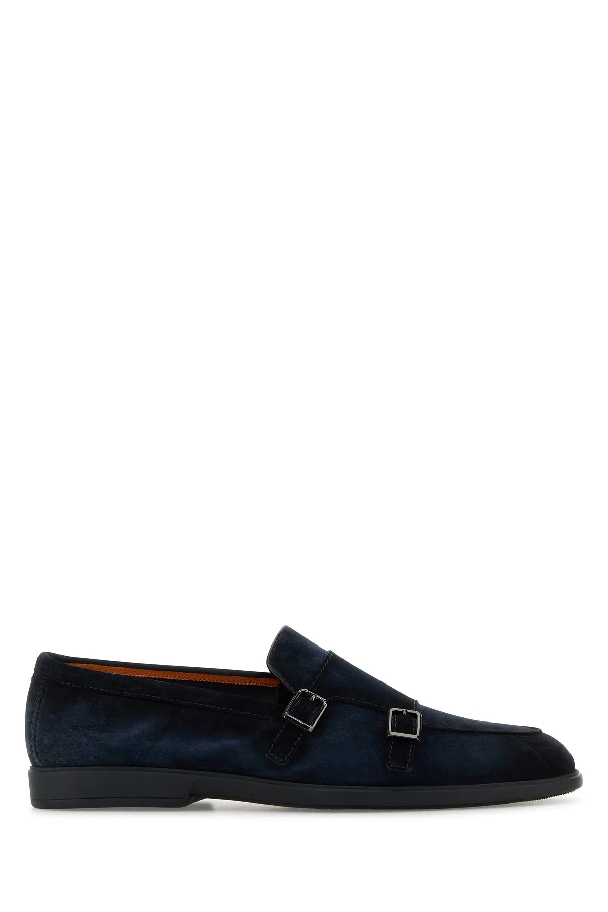 Midnight blue suede Pura loafers