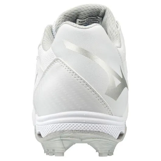 Mizuno Womens Advanced Finch Elite 4 Cleats -White