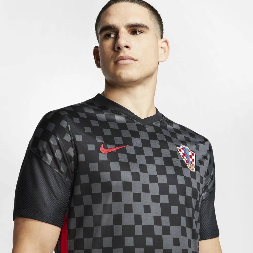 Nike Croatia 2020 Stadium Away Mens Soccer Jersey