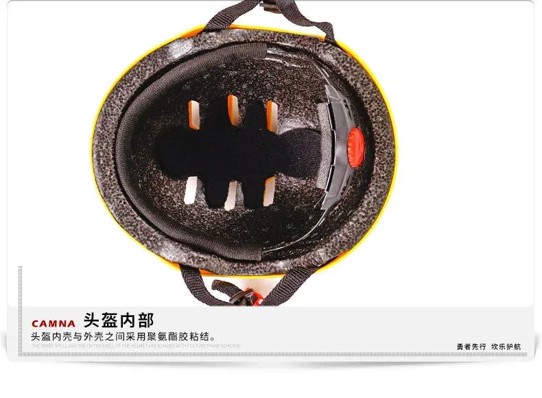 Outdoor Mountaineering Climbing Ice Protective Helmet,Rescue,Riding Sports, Expand High Altitude,Fast Drop Secure Helmet,P241
