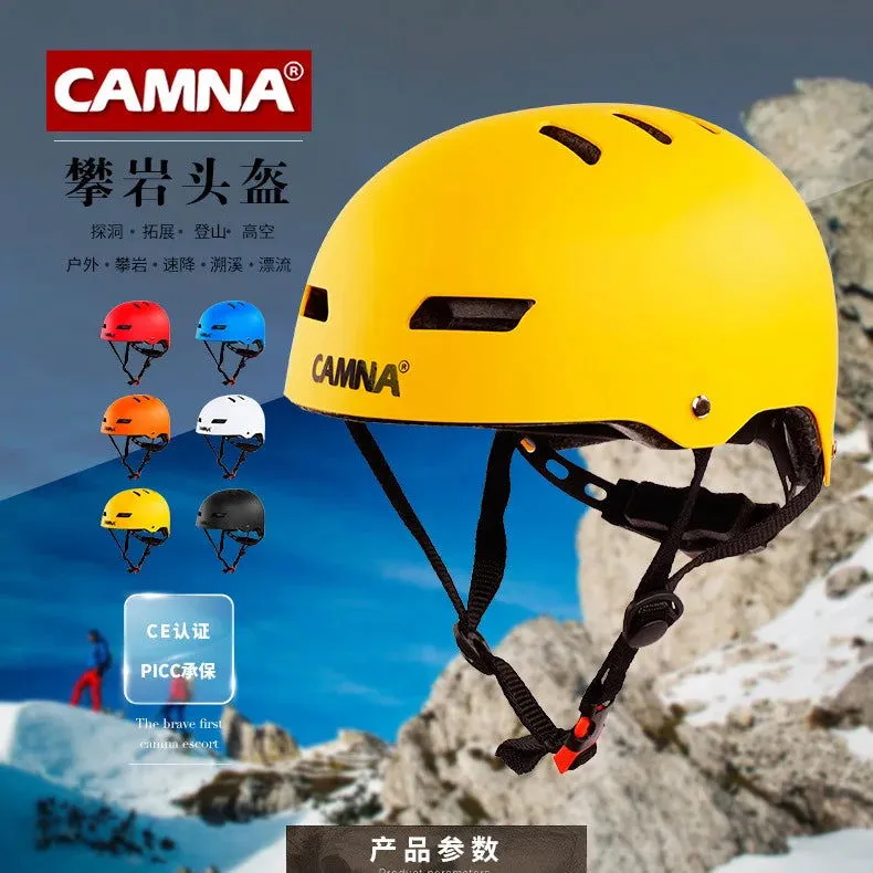 Outdoor Mountaineering Climbing Ice Protective Helmet,Rescue,Riding Sports, Expand High Altitude,Fast Drop Secure Helmet,P241