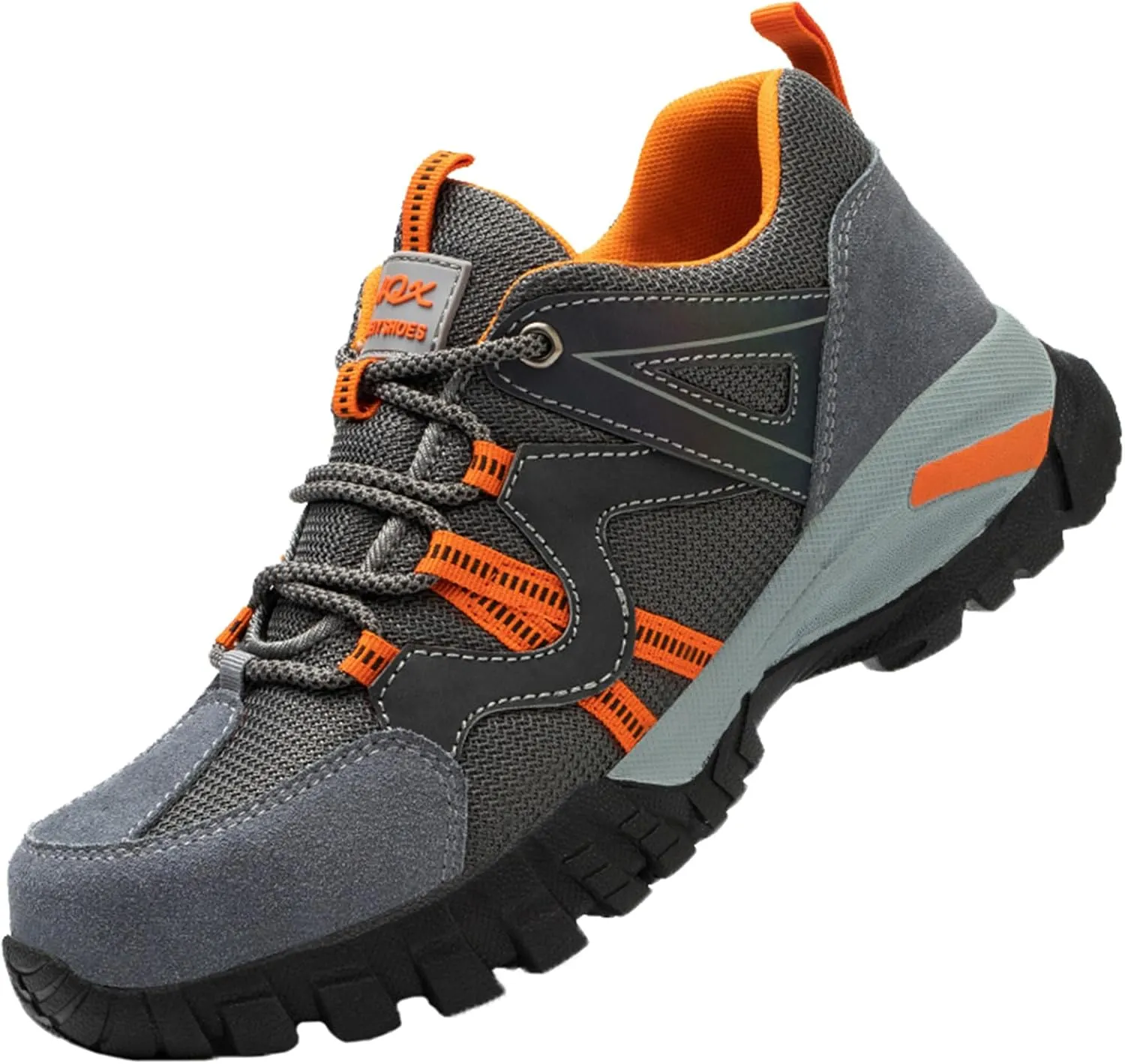 Safety Shoes Steel Toe Cap Shoes for Men Lightweight Work Boots Non Slip Construction Puncture Proof Shoes