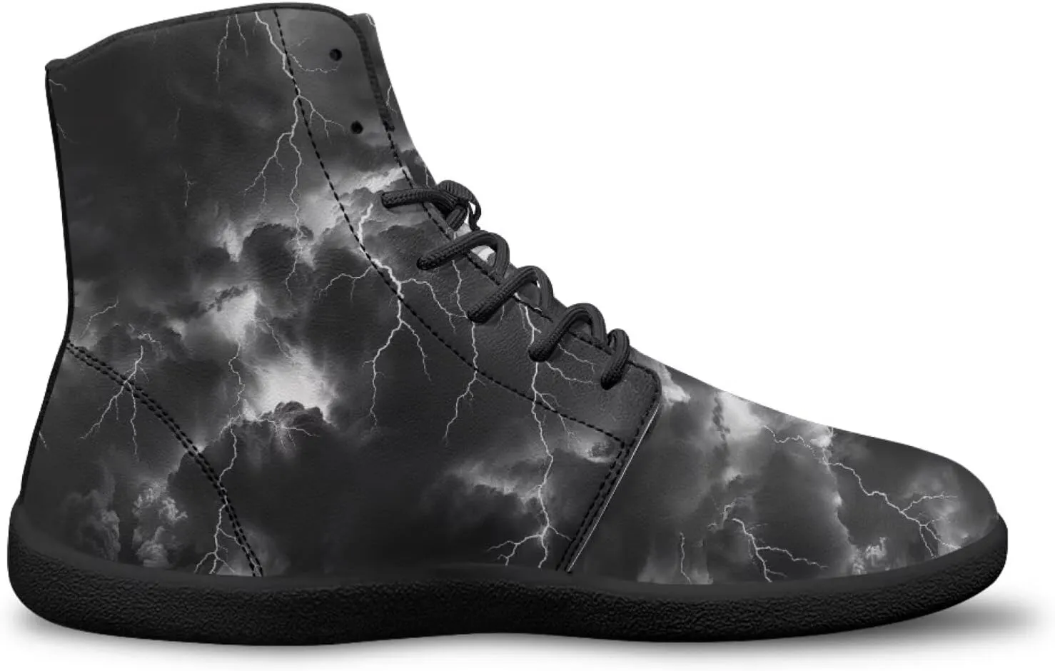Unisex Womens Mens High Top Business Shoes Lace Up Running Athletic Sneakers Casual Walking Shoe