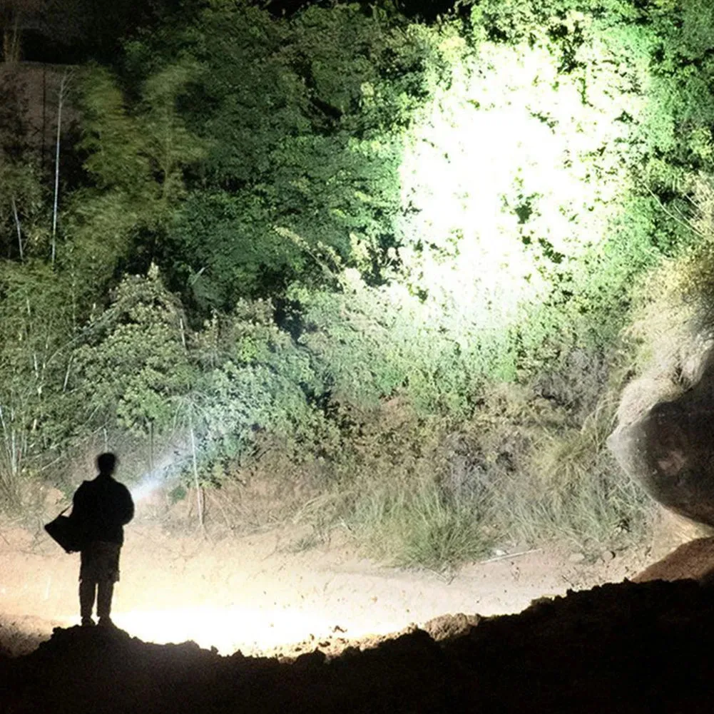 XHP360 LED Headlamp Zoomable Sensor Headlight USB Rechargeable Head Flashlight Outdoor Waterproof Fishing Emergency Power Bank